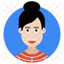 Female Avatar Girl Icon