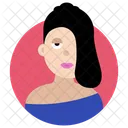 Female Avatar Girl Icon