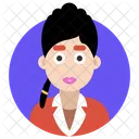 Female Avatar Girl Icon
