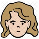 Female Human Avatar Young Girl Icon