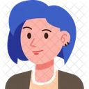 Stylish Girl Female Woman Icon