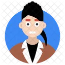 Female Avatar Girl Icon