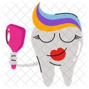 Stylish Tooth Fashion Icon