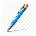 Stylo A Bille Stylo Ecriture Icône