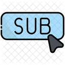 Sub Social Media Subscribe Icon