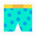 Calca Curta Pano Icon