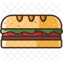Fast Food Filled Icon