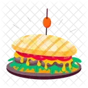 Fast Food Aufkleber Junk Food Street Food Symbol