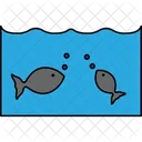 Debaixo Dagua Submerso Ambiente Aquatico Ícone