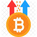 Subida De Bitcoin Bitcoin Subida Icono