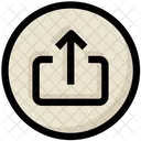 Social Flecha Arriba Icono