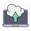 Cargar Nube Base De Datos Icono