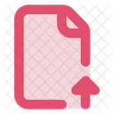 Carga De Archivos Ou Lc Datos Almacenamiento Icono