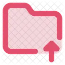 Carga De Carpeta Ou Lc Datos Almacenamiento Icono