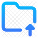 Carga De Carpeta Ou Lc Datos Almacenamiento Icono
