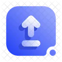 Subir Flecha Arriba Icono