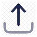 Subir Minimalista Flecha Ui Icono