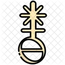Sublimate Of Salt Of Antimony Esoteric Symbol Icon