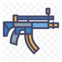 Submachine Gun Gun Weapon Icon