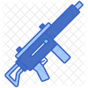 Submachine Gun Gun Weapon Icon