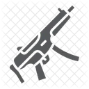 Submetralhadora Arma Exercito Ícone