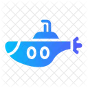 Submarine Vehicle Scubadiving Icon