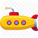 Submarine Underwater Sea Icon