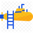 Submarine Underwater Submersible Icon