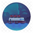 Travel Sea Submarine Icon