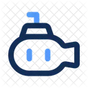 Submarine Transport Military Icon