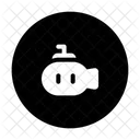 Submarine Transport Military Icon