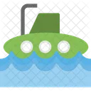 Submarine Defense Vessel Icon