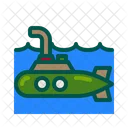 Submarine Marine Underwater Icon