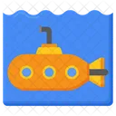 Submarine Ship Boat Icon