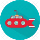Submarine Transport Sea Icon