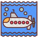 Submarine Water Tank Nuclear Submarine Icon