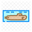 Submarine Ship Transport Icon