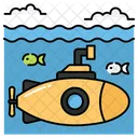 Submarine Ship Travel Icon