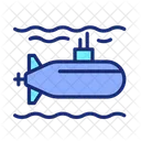 Submarine Marine Sea Icon