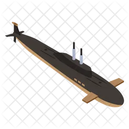 Submarine Watercraft  Icon