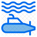 Submarino Militar Transporte Icono