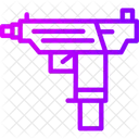 Metralhadora SMG Metralhadora Ícone