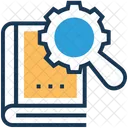 Submission Book Magnifier Icon
