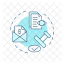 Invoice Submit Factor Icon