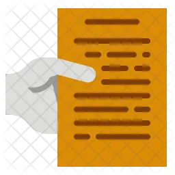 Submitted document  Icon
