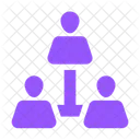 Subordination Hierarchy Control Icon