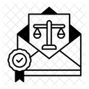 Subpoena Witness Law Icon