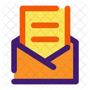 Subpoena Letter Law Icon