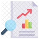 Internet Marketing Analysis Data Chart Icon