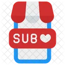 Subscribe Phone Online Icon